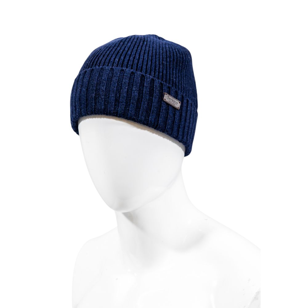 Barbour Blue Wool Cap Baseball Hat