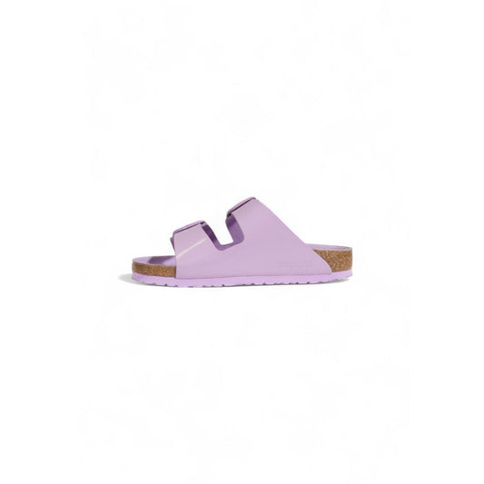 Birkenstock Purple Leather Vegana Sandal