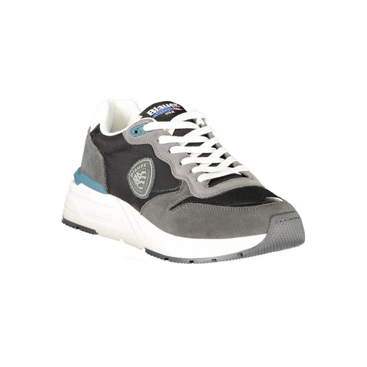 Blauer Black Polyester Sneaker
