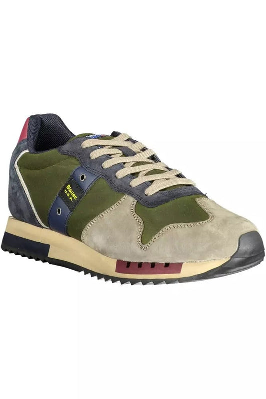 Blauer Green Polyethylene Men Sneaker