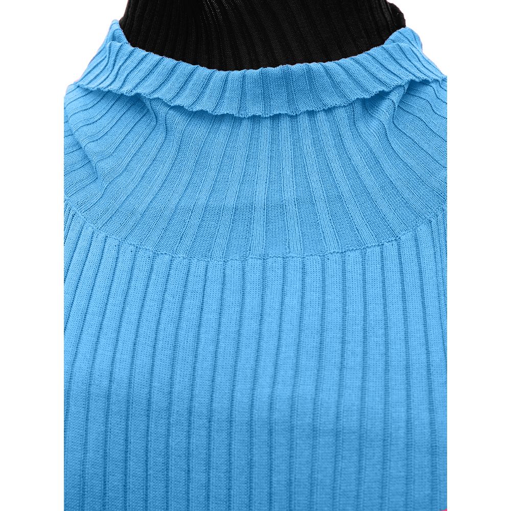 Bottega Veneta Blue Cotton Long