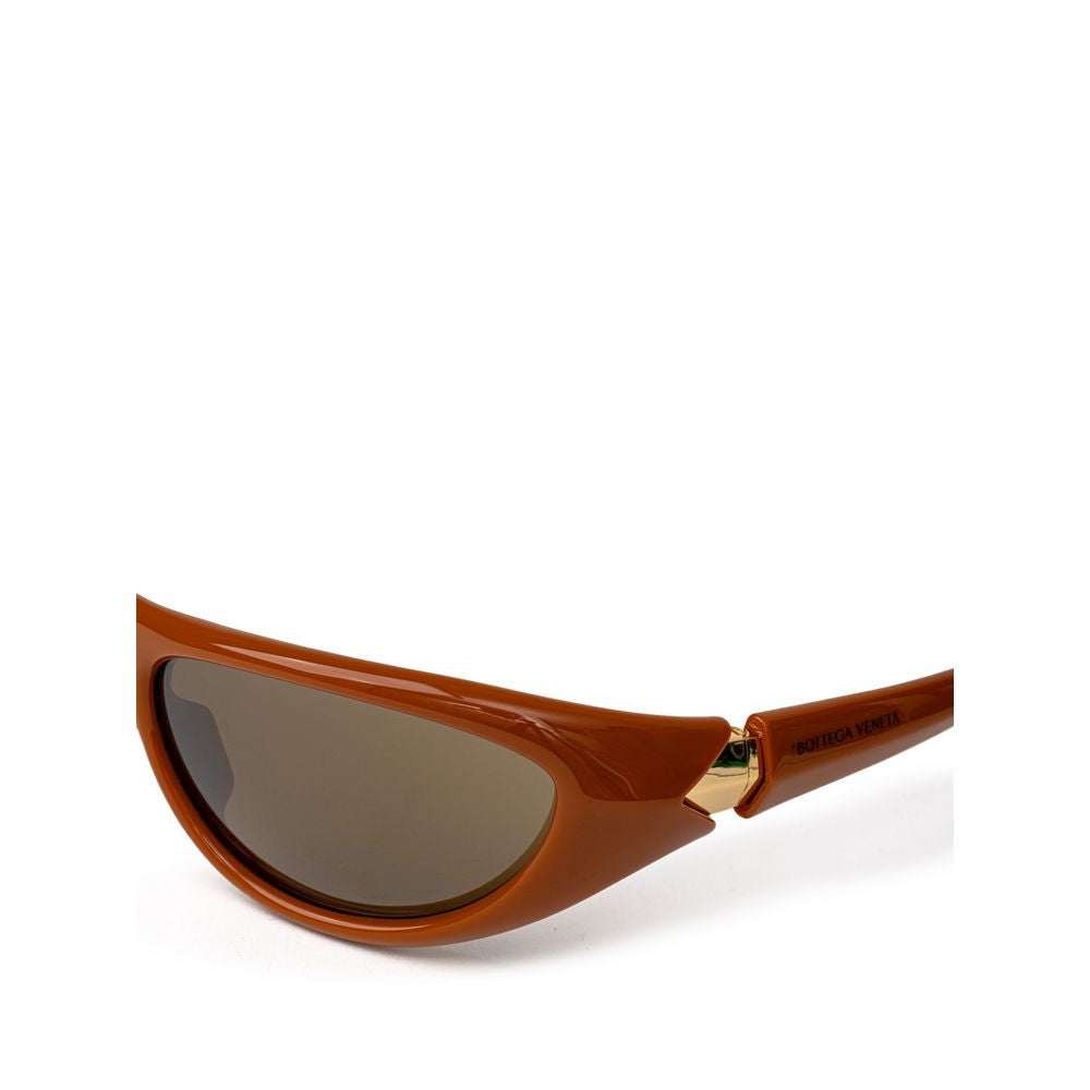 Bottega Veneta Brown Acetate Sunglass