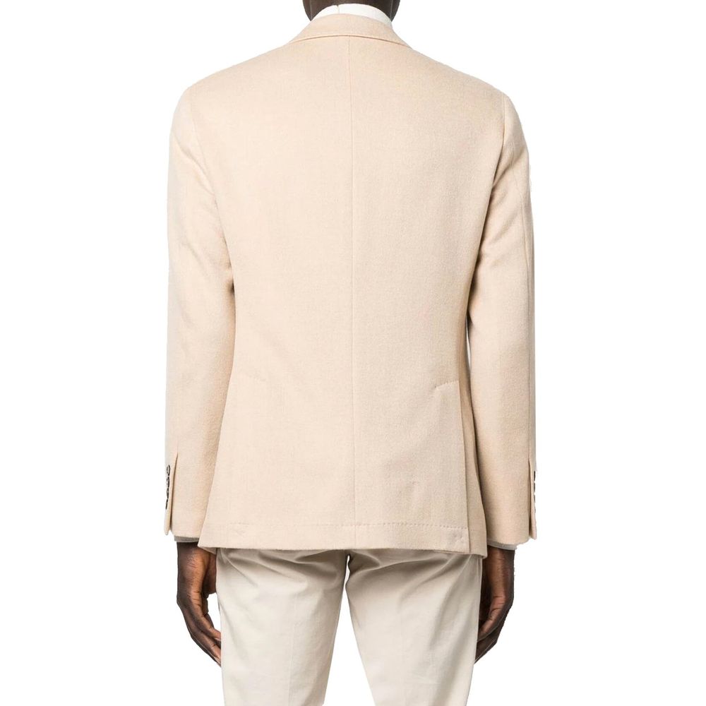 Brunello Cucinelli Beige Wool Coat