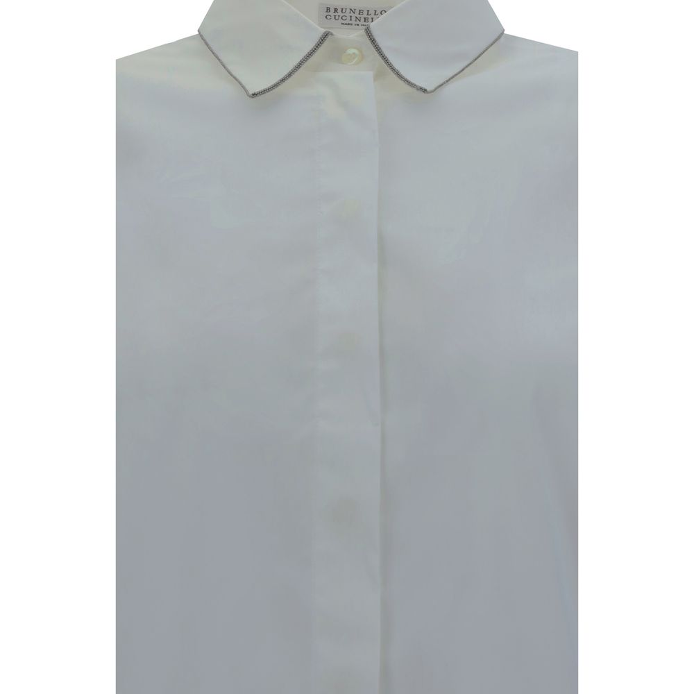 Brunello Cucinelli Shirt with iconic jewelry details
