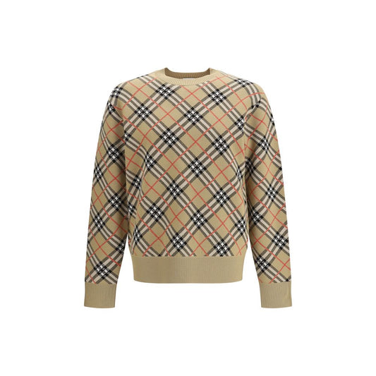 Burberry Beige Cotton Sweatshirt