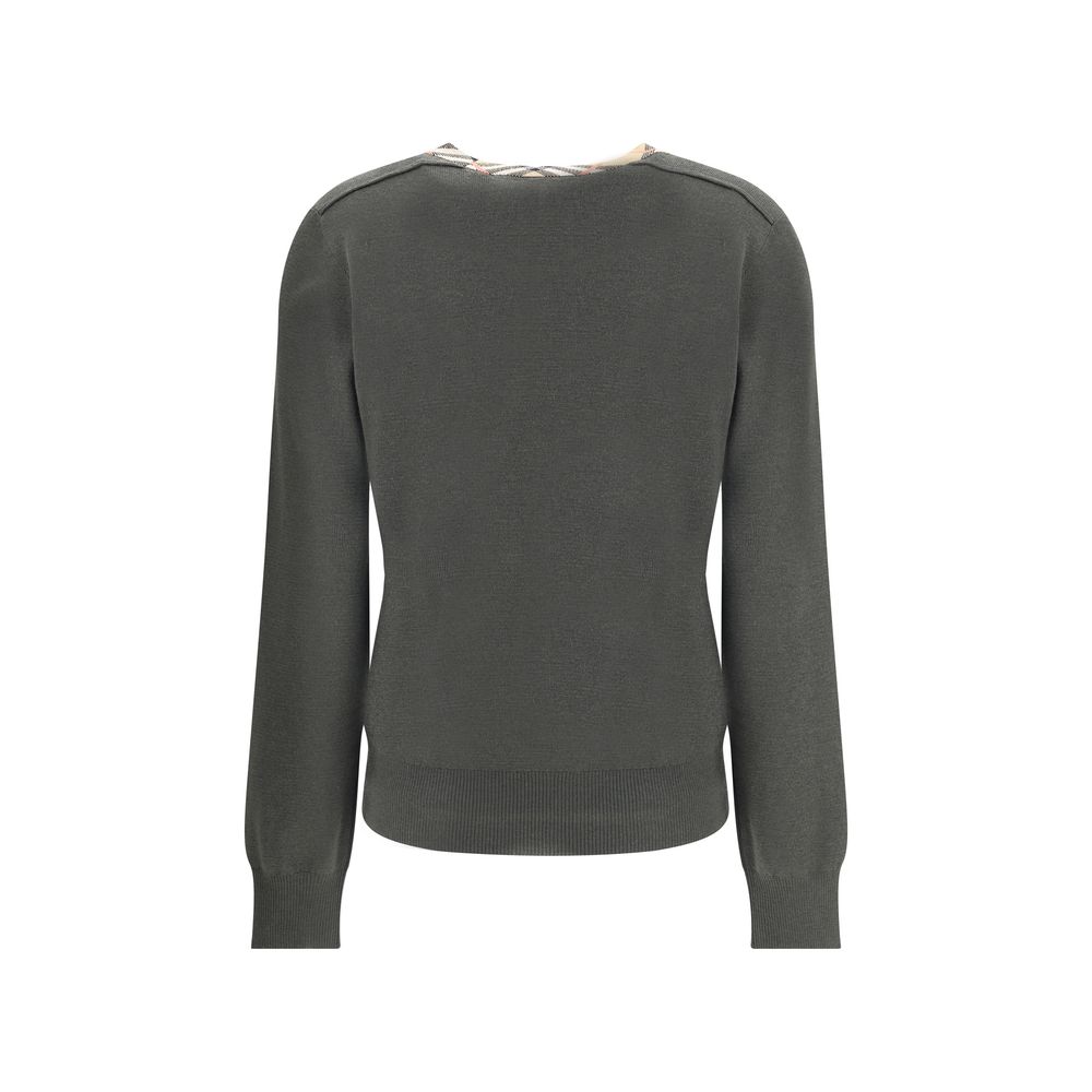 Burberry Bicolor Cotton Sweatshirt