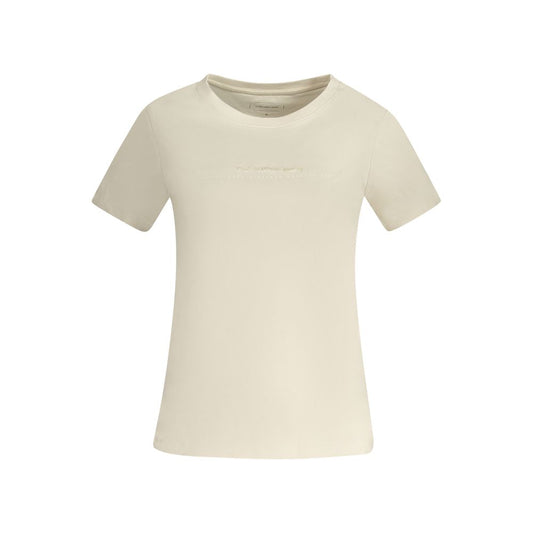 Calvin Klein Beige Cotton Tops & T-Shirt