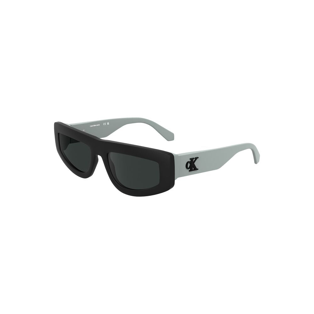 Calvin Klein Black Bio Based Fabric Sunglasses