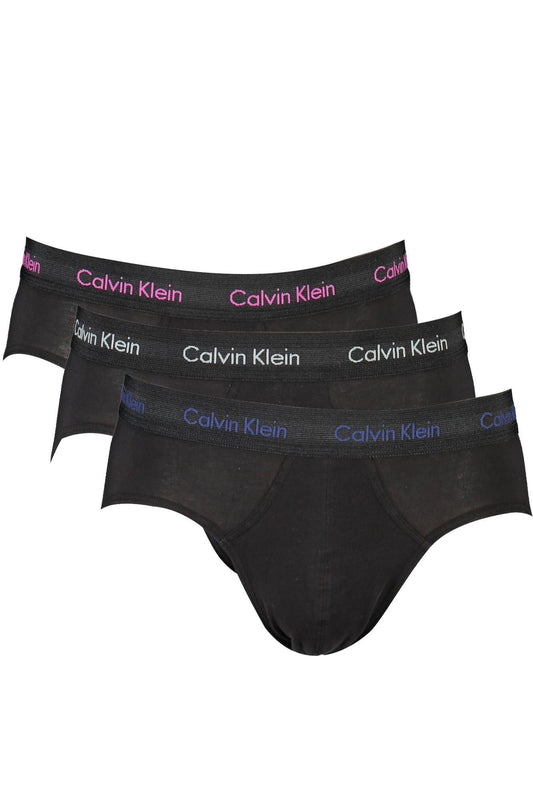 Calvin Klein Black Cotton Men Brief