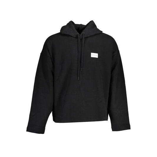 Calvin Klein Black Cotton Sweatshirt