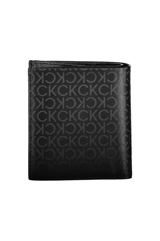 Calvin Klein Black Polyester Men Wallet