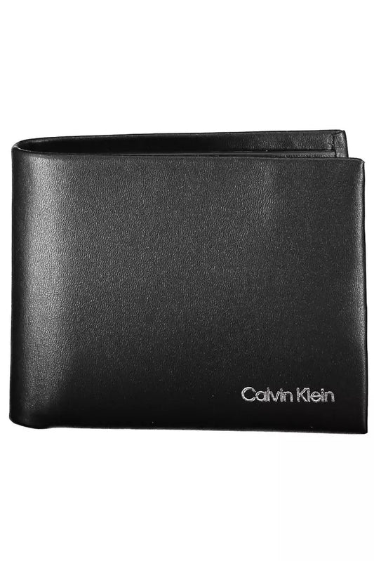 Calvin Klein Black Polyester Men Wallet