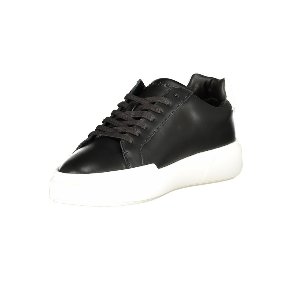 Calvin Klein Black Polyester Sneaker