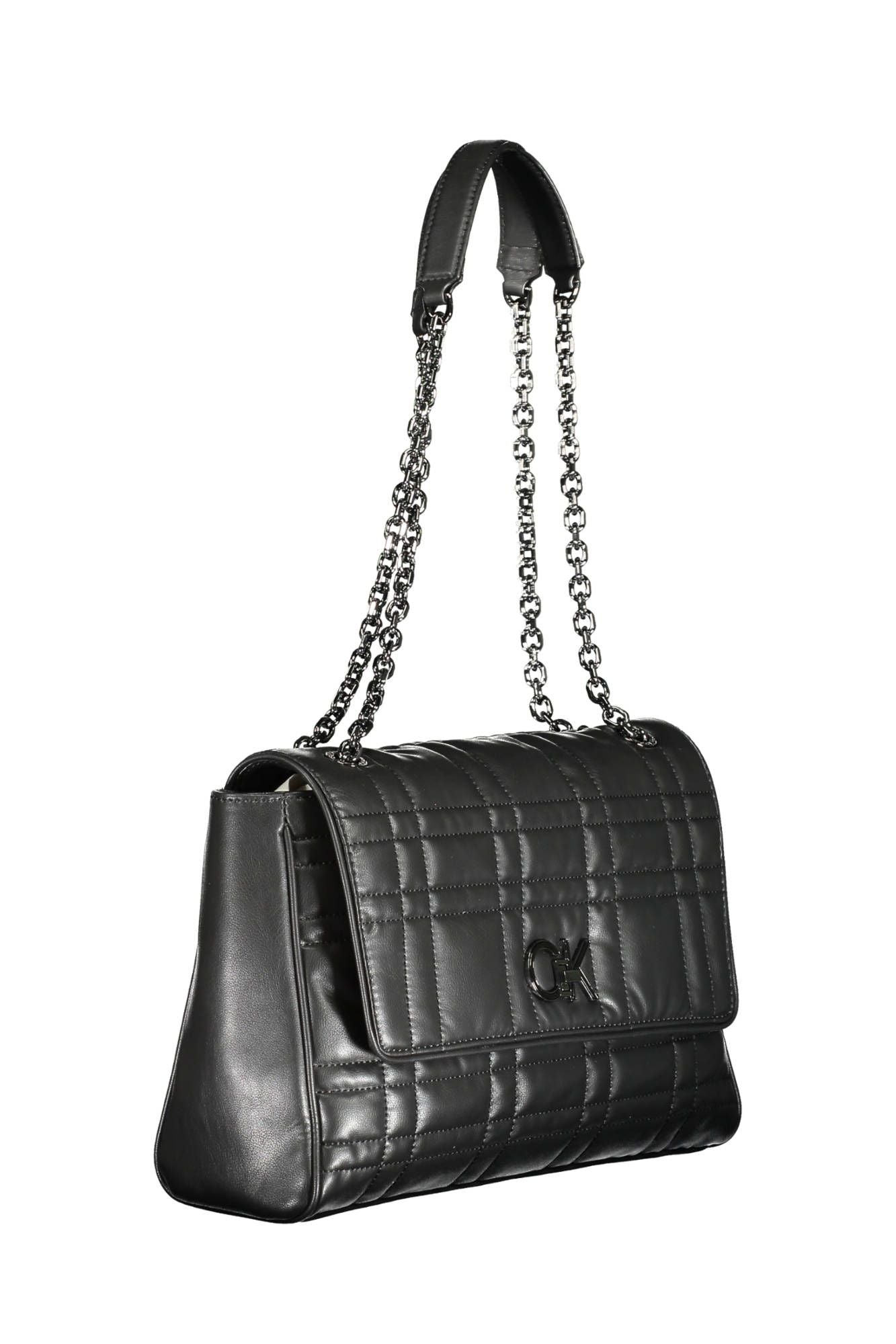 Calvin Klein Black Polyester Women Handbag