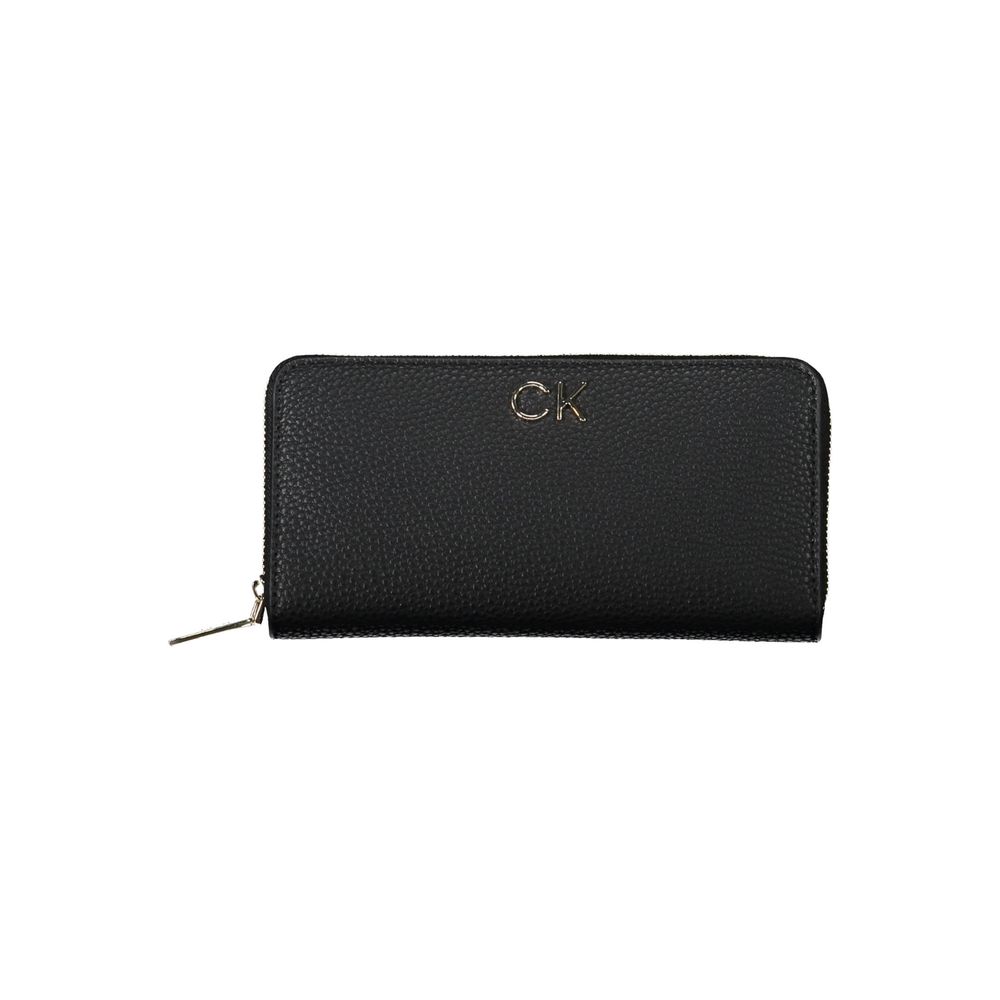 Calvin Klein Black Polyester Women Wallet