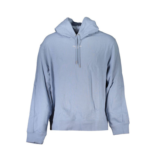 Calvin Klein Blue Cotton Sweater