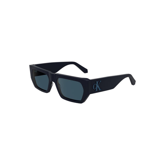 Calvin Klein Blue Haircalf Women Sunglasses