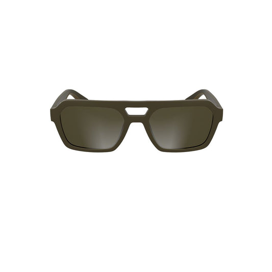 Calvin Klein Brown Bio Based Fabric Sunglasses