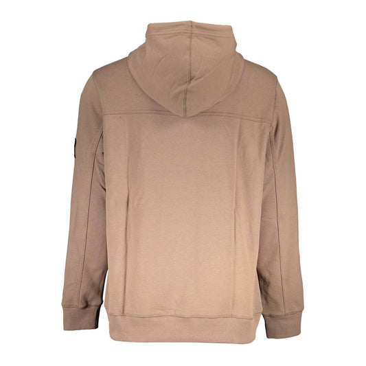 Calvin Klein Brown Cotton Sweatshirt