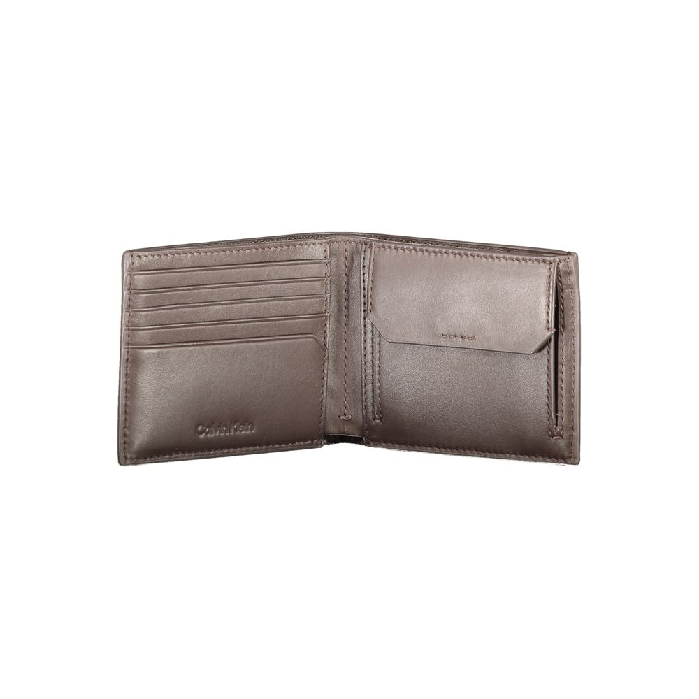 Calvin Klein Brown Leather Wallet