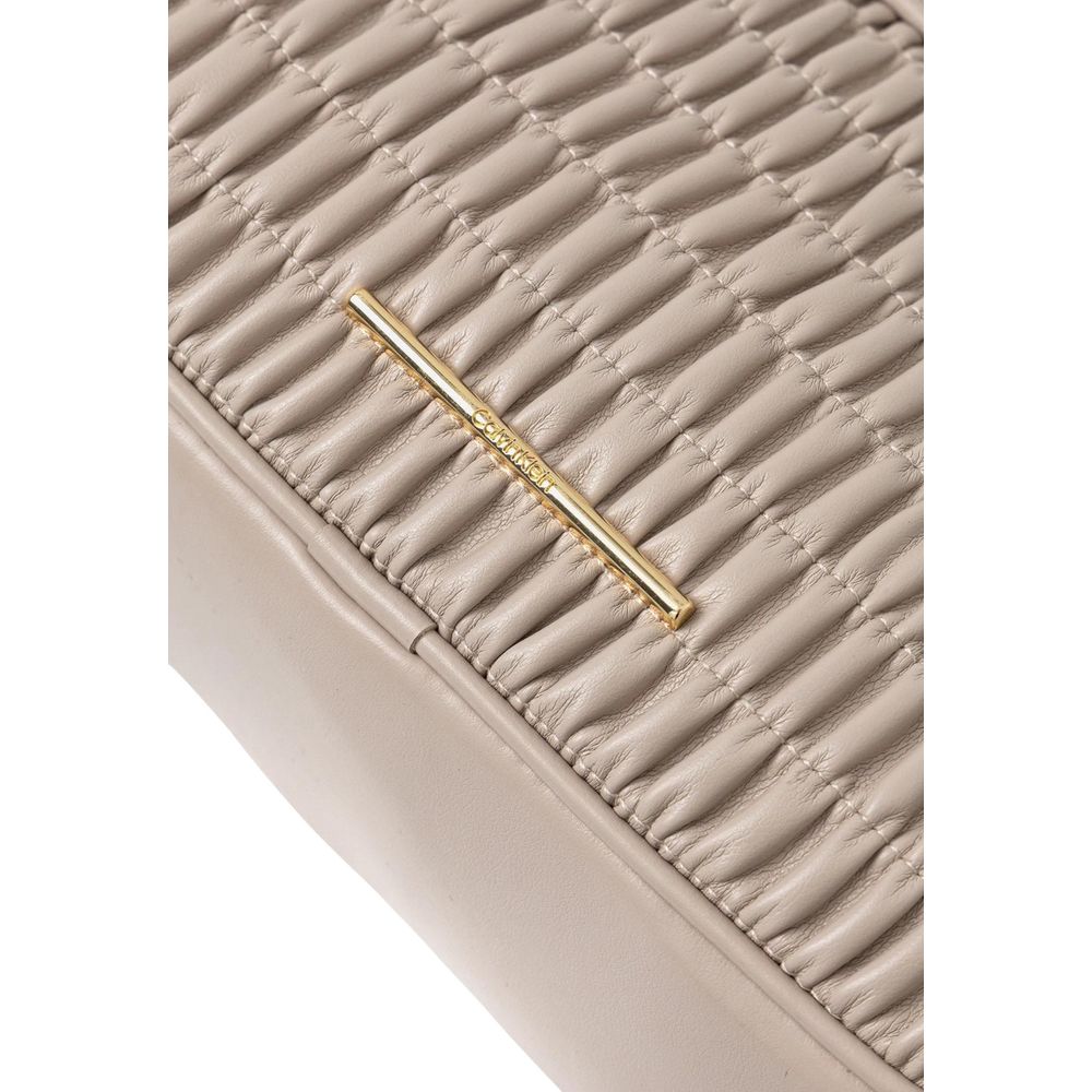 Calvin Klein Brown Polyethylene Handbag