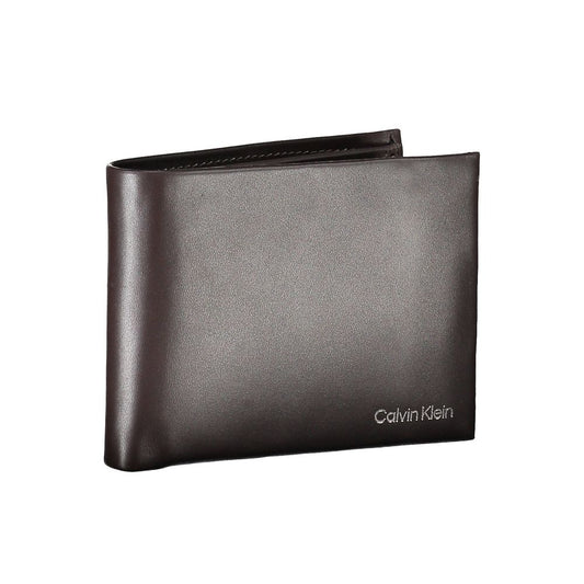 Calvin Klein Elegant Leather Dual Compartment Wallet