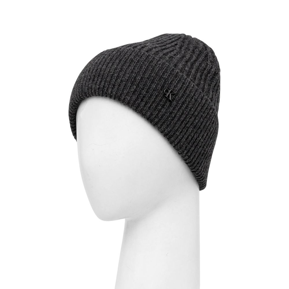 Calvin Klein Gray Wool Cap Baseball Hat
