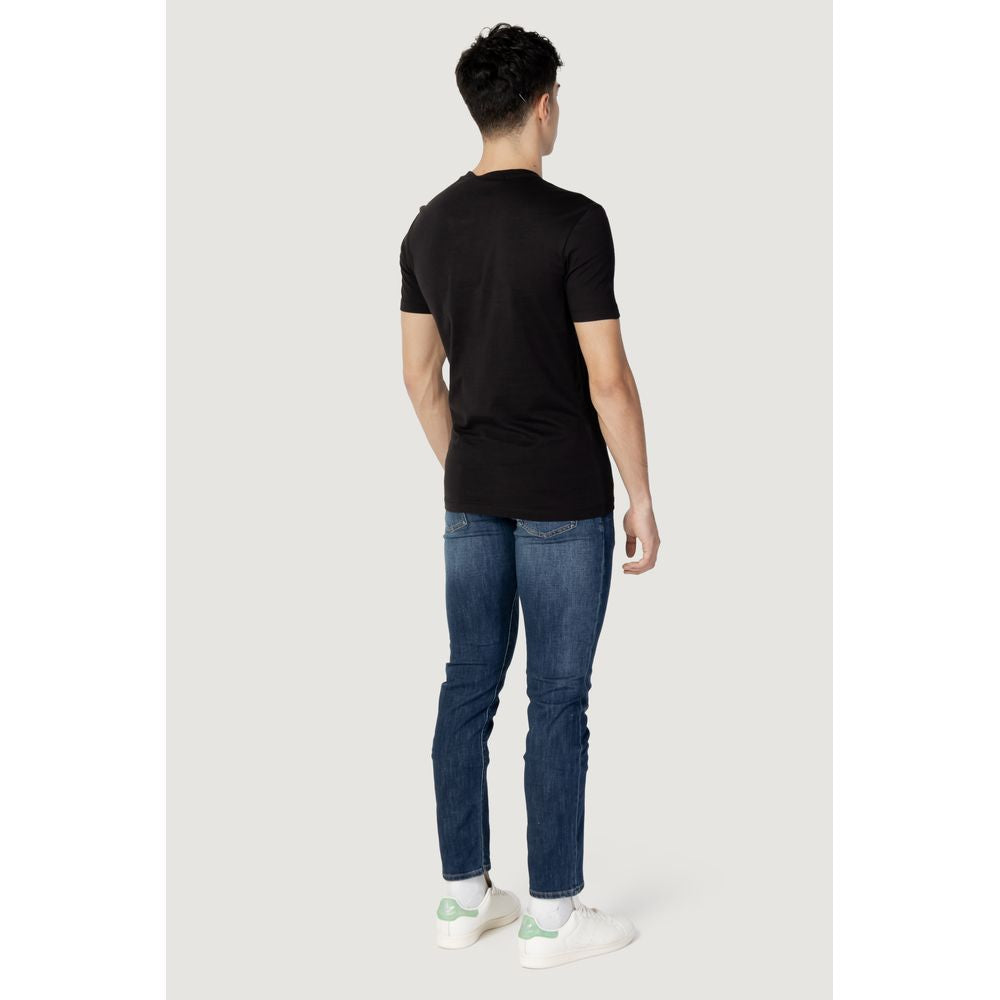 Calvin Klein Jeans Black Cotton T-Shirt