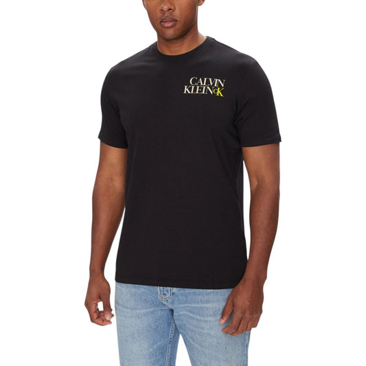 Calvin Klein Jeans Black Cotton T-Shirt