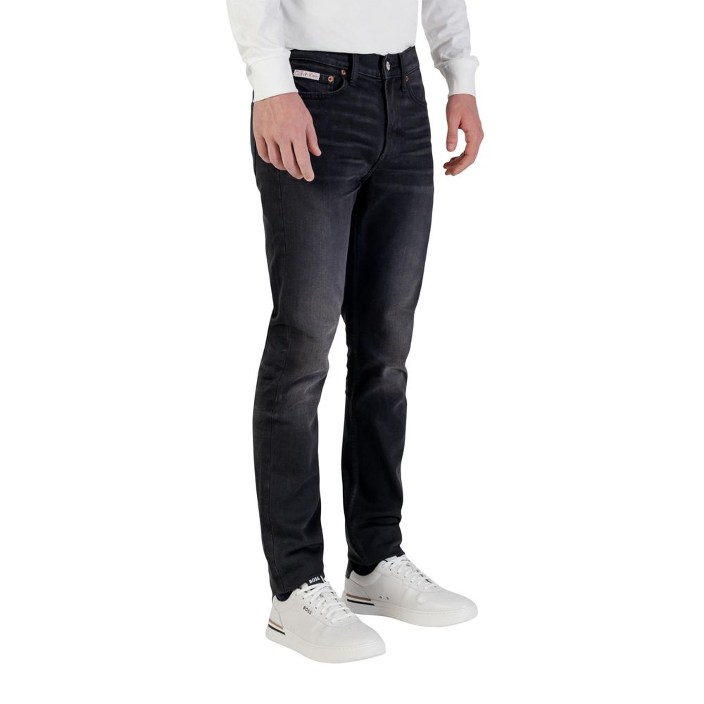 Calvin Klein Jeans Blue Cotton Skinny Jeans