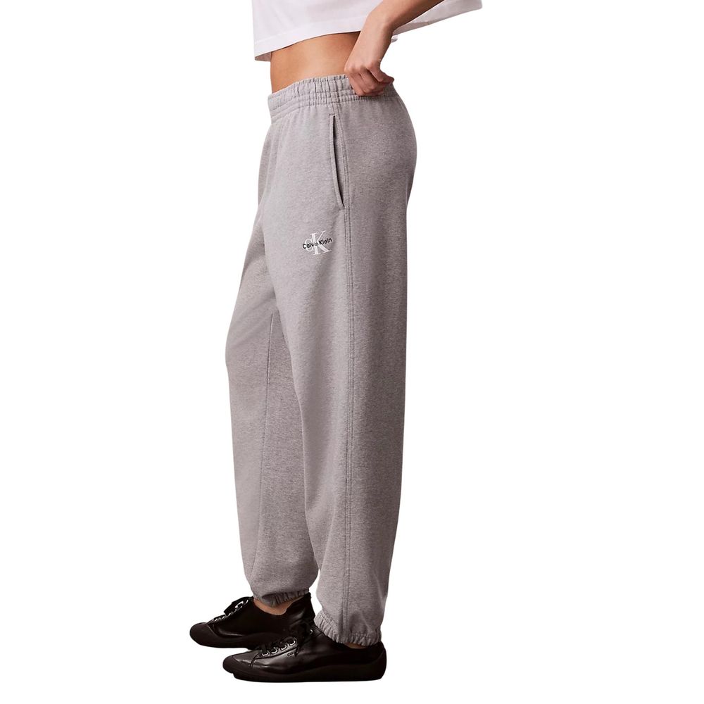 Calvin Klein Jeans Gray Cotton Joggers Workout Pants