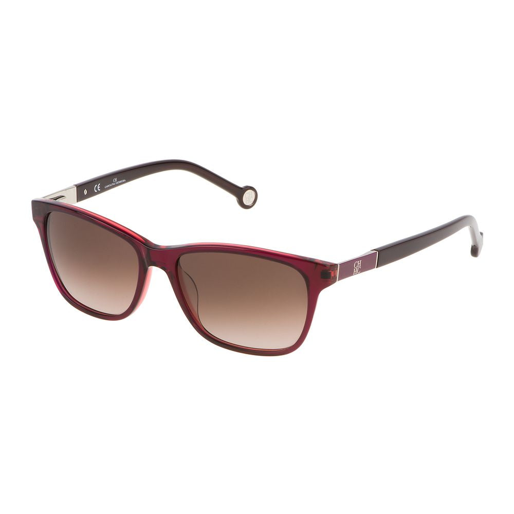 Carolina Herrera Red Acetate Sunglasses