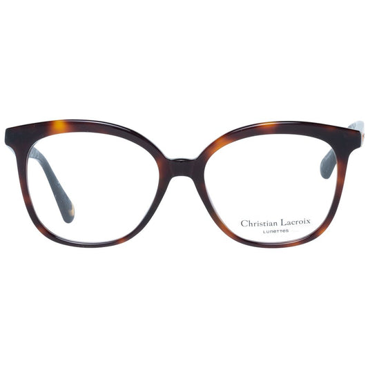 Christian Lacroix Brown Women Optical Frames