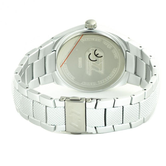 Chronotech Silver Polycarbonate Watch