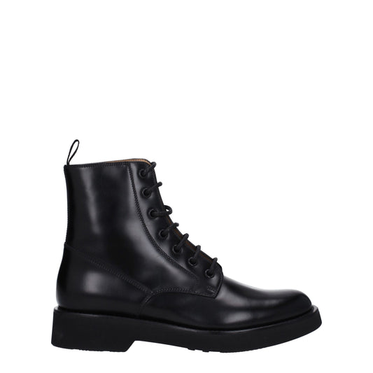 Church's Black Leather Ankle