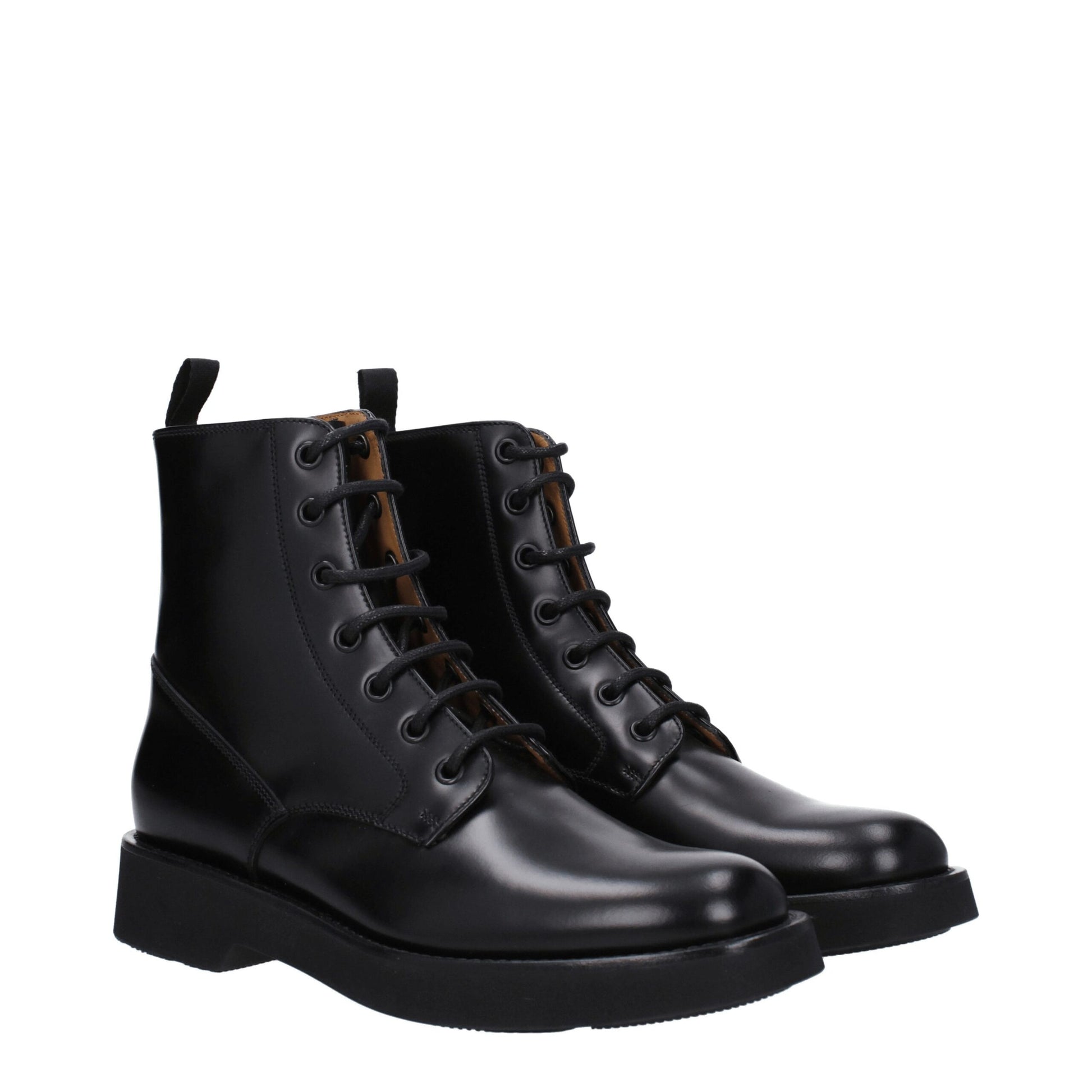 Church's Black Leather Ankle