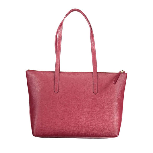 Coccinelle Red Leather Handbag