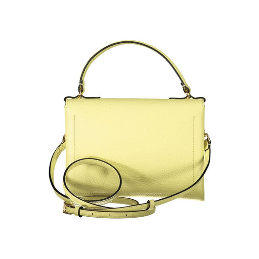 Coccinelle Yellow Leather Handbag