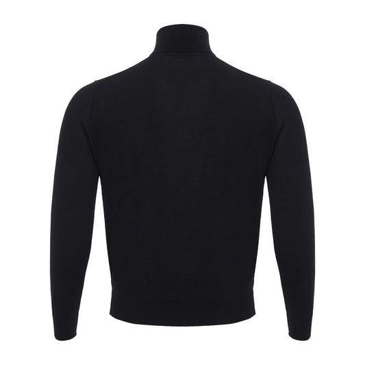 Colombo Italian Cashmere Luxury Black Sweater