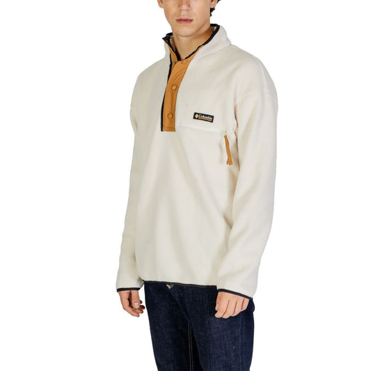 Columbia Cream Polyester Sweatshirt