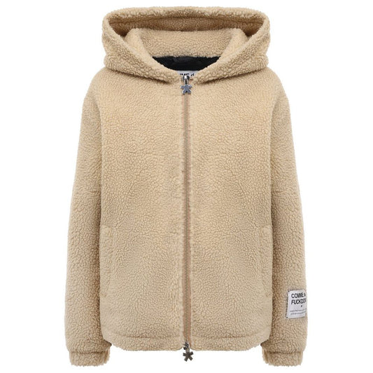 Comme Des Fuckdown Beige Polyester Jackets & Coat