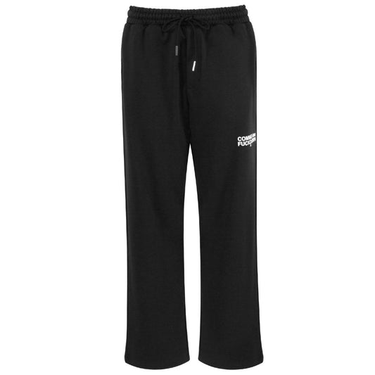 Comme Des Fuckdown Black Cotton Jeans & Pant