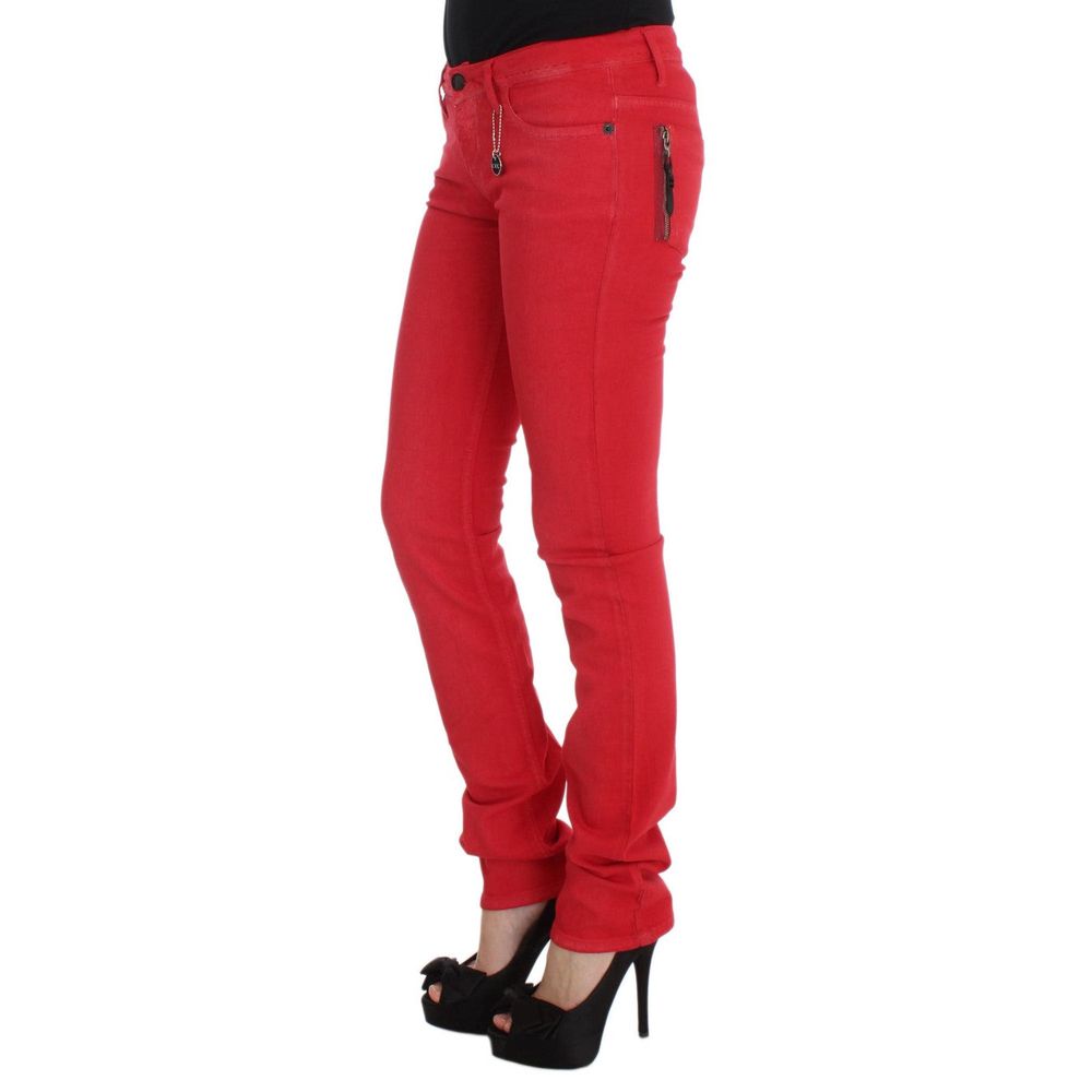 Costume National Red Jeans & Pant