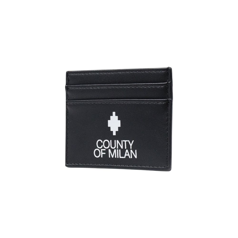 County of Milan Black Polyethylene Cardholder
