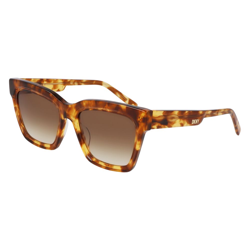 DKNY Brown Acetate Sunglasses