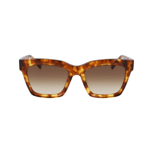 DKNY Brown Acetate Sunglasses