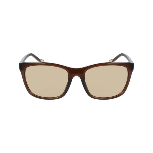 DKNY Brown Plastic Sunglasses