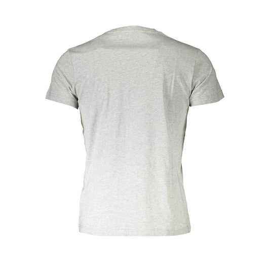 Diesel Gray Cotton Men T-Shirt