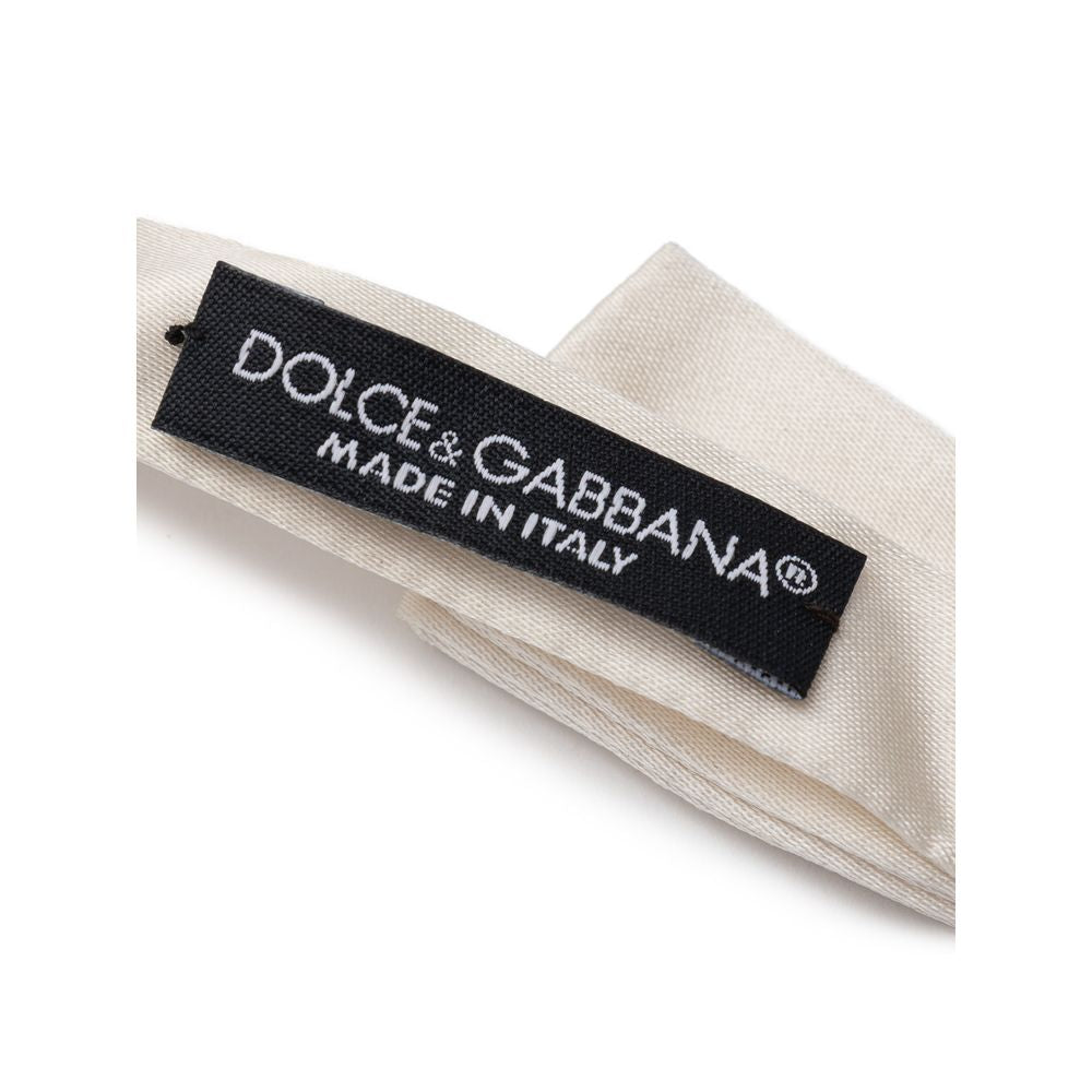 Dolce & Gabbana Beige Silk Ties & Bowty