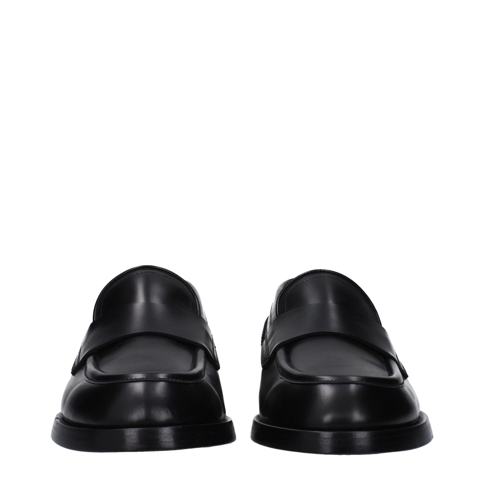 Dolce & Gabbana Black Leather Loafer